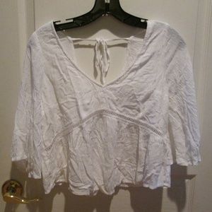 Hollister White blouse